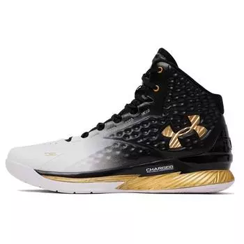 Мужские кроссовки Under Armour Curry 1 Retro MVP 2022 Черный Белый 3026051-001 41