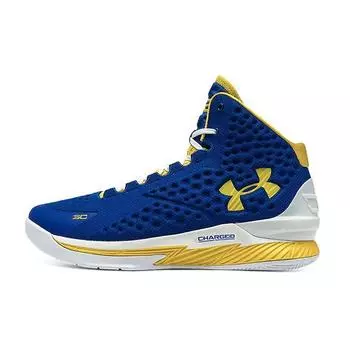 Мужские кроссовки Under Armour Curry 1 Retro Home 2021 Blue Royal-Blue 3026047-400 47