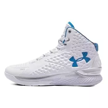 Мужские кроссовки Under Armour Curry 1 Splash Party 2021 белые 3024394-100 46