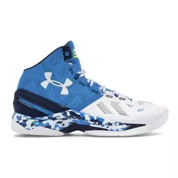 Мужские кроссовки Under Armour Curry 2 Haight Street Blue Electric-Blue Midnight-Navy 1259007-428