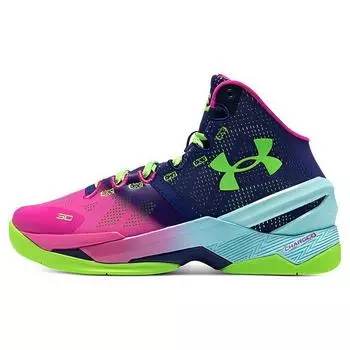 Мужские кроссовки Under Armour Curry 2 Retro Northern Lights 2022 разноцветные 3026052-600 41