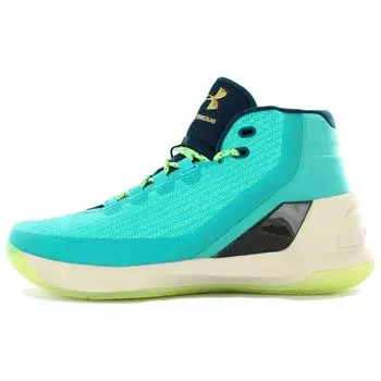 Мужские кроссовки Under Armour Curry 3 Reign Water Green Neptune Sable 1269279-370