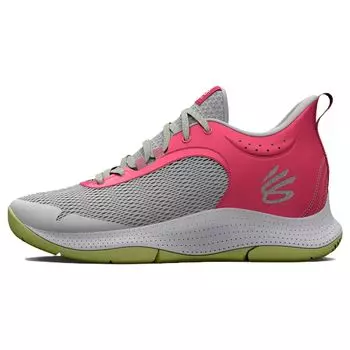 Мужские кроссовки Under Armour Curry 3Z6 Grey Mist Pink Shock 3025090-104 44