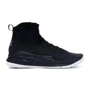 Мужские кроссовки Under Armour Curry 4 More Range Черный Белый 1298306-014