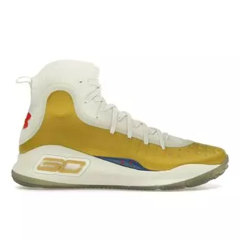 Мужские кроссовки Under Armour Curry 4 Retro Champions Mindset кремовые 1298306-301 44.5