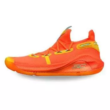 Мужские кроссовки Under Armour Curry 6 Rep The Bay Оранжевые 3022386-604