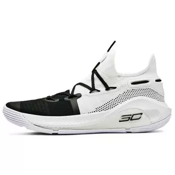 Мужские кроссовки Under Armour Curry 6 Work on Excellence Белый Черный 3020612-101 40