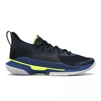 Мужские кроссовки Under Armour Curry 7 Dub Nation Синие Academy Royal 3021258-405
