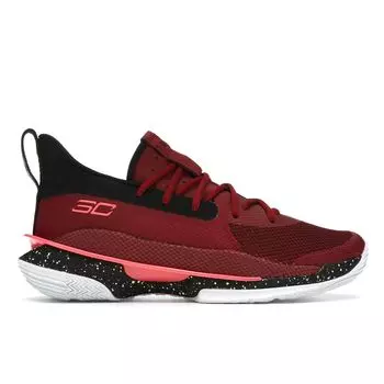 Мужские кроссовки Under Armour Curry 7 Underrated Tour Red Cordove Black 3021258-605