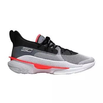 Мужские кроссовки Under Armour Curry 7 UNDRTD Белый Черный 3021258-100