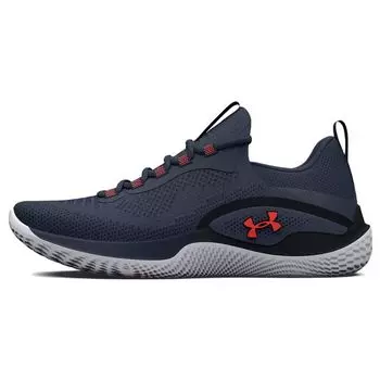 Мужские кроссовки Under Armour Flow Dynamic Downpour Grey After Burn, черные 3026106-400 44.5