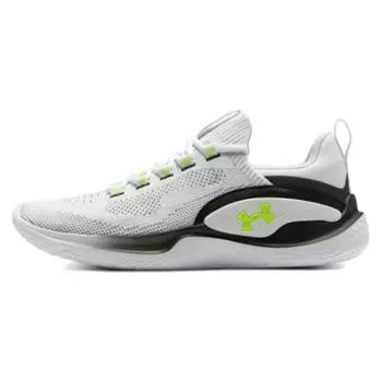 Мужские кроссовки Under Armour Flow Dynamic White Black Lime Lime-Surge 3026106-100 44