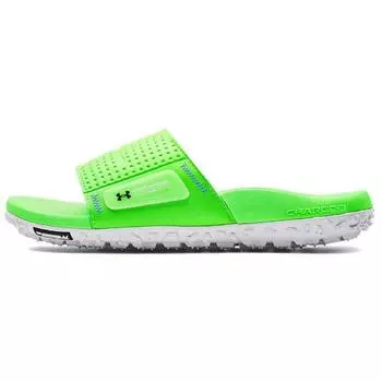 Мужские кроссовки Under Armour FT Sway Slide Hyper Green Черные 3025047-300 45