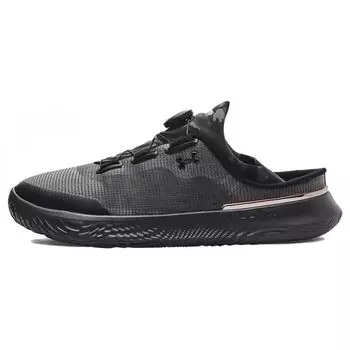 Мужские кроссовки Under Armour SlipSpeed Jet Grey Black Camo, черный металлик 3027726-101 37.5