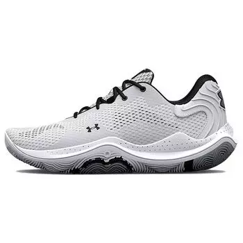 Мужские кроссовки Under Armour Spawn 4 White Metallic Silver 3024971-102 44.5