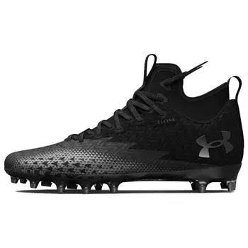 Мужские кроссовки Under Armour Spotlight Clone 3.0 MC Black Metallic Silver 3026334-001 44.5