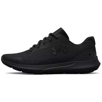 Мужские кроссовки Under Armour Surge 3 Triple Black 3024883-002 40