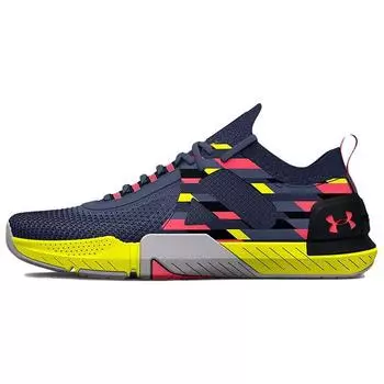 Мужские кроссовки Under Armour TriBase Reign 4 Pro Amp Aurora Purple Multi Yellow-Ray 3025979-500 44