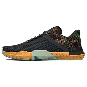 Мужские кроссовки Under Armour TriBase Reign 4 AMP Jet Grey Camo Orange-Ice 3025934-100 45.5