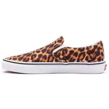 Мужские кроссовки Vans Classic Slip-On Leopard Brown Black True-White VN0A5AO83I6