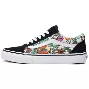 Мужские кроссовки Vans Old Skool Multi Tropic Black True-White VN0A4U3BXF3