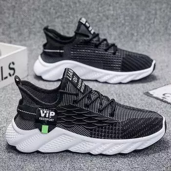 Мужские кроссовки Весенняя мода Дышащая повседневная обувь Легкие удобные кроссовки для бега Кроссовки на шнуровке Теннисные туфли для мужчин 39