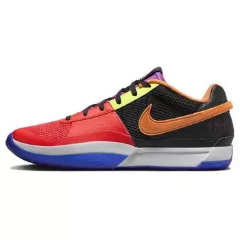 Мужские кроссовки в клетку Nike Ja 1 разноцветные черные волчьи-серые FJ4241-001 45