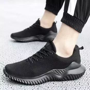 Мужские кроссовкиMesh Breathable 2024 Новые повседневные туфли на шнуровке Легкие уличные теннисные туфли для ходьбы Бесплатная доставка Плюс Размер 47 Мужская обувь 39