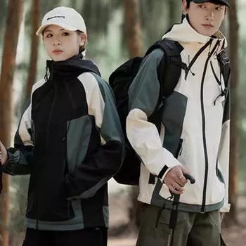 Мужские куртки-бомберы с капюшоном, ветрозащитная модная мужская ветровка, свободные пальто, мужская повседневная мода, походные куртки, спортивная верхняя одежда S чёрный