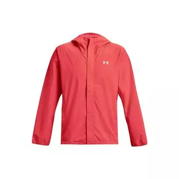 Мужские куртки Under Armour Stormproof Cloudstrike с однотонным принтом логотипа и капюшоном на молнии 1376066-628 L