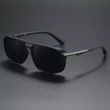 Мужские квадратные поляризационные солнцезащитные очки серии панк, очки для уличной рыбалки и верховой езды 503, солнцезащитные очки для вождения водителя 5#