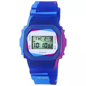 Мужские кварцевые часы Casio G-Shock Digital DWE-5600PR-2 DWE5600PR-2 200M с набором ободков и ремешков