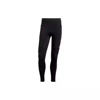 Мужские леггинсы Adidas Ultimate Running Conquer The Elements Cold.Rdy с контрастным логотипом, черные IB6386 S