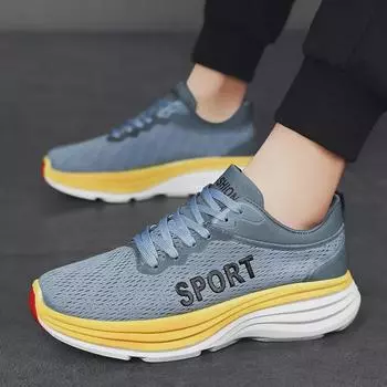 Мужские легкие дышащие кроссовки с низким верхом — летняя коллекция 2023 г., износостойкие и универсальные повседневные кроссовки Size 43