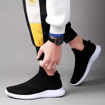 Мужские легкие дышащие сетчатые походные ботинки 42