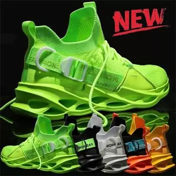 Мужские легкие кроссовки для бега, повседневные дышащие кроссовки, теннисная обувь 39 чёрный