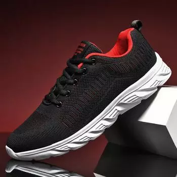 Мужские легкие кроссовки, мужская модная повседневная обувь для ходьбы, дышащие, износостойкие мокасины со шнуровкой, спортивная обувь 38