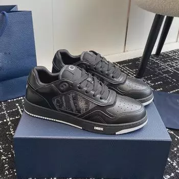 Мужские легкие роскошные низкие кроссовки Aiguhua из коровьей кожи: Новый спортивный повседневный стиль Color-block для пар (2023) Size 45 (Custom, no return/exchange)