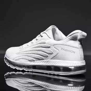 Мужские легкие сетчатые кроссовки для бега, осенняя новая платформа, модный тренд, дышащая мягкая подошва, повседневные кроссовки, кроссовки для мужчин 39