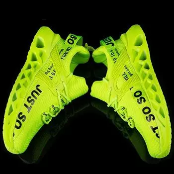 Мужские летающие тканые легкие, дышащие и удобные кроссовки, женские модные кроссовки, женская обувь большого размера 36 белый