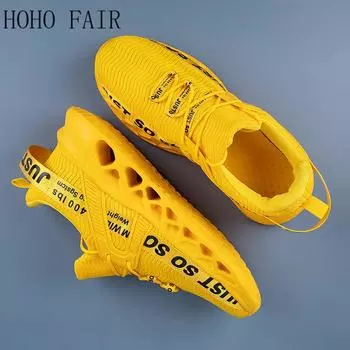 Мужские летающие тканые легкие, дышащие и удобные кроссовки Женские модные кроссовки Женские кроссовки большого размера 36 белый