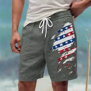 Мужские летние большие повседневные свободные спортивные брюки пляжные шорты L