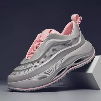 Мужские летние кожаные кроссовки Mobei Dad на толстой подошве — повседневные универсальные 7010 41