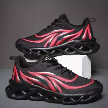 Мужские летние кроссовки, дышащая повседневная спортивная обувь 44 белый