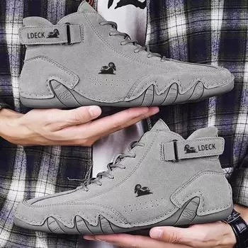 Мужские летние кроссовки, модные ботильоны 2024 года, новые удобные вулканизированные мужские туфли, рабочие туфли для пар больших размеров Zapatos Hombre 38 чёрный