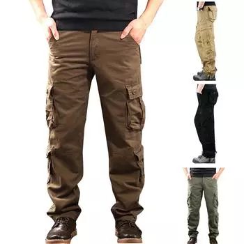 Мужские летние модные повседневные водонепроницаемые дышащие комбинезоны на открытом воздухе, спортивные брюки XL зелёный