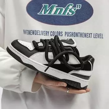 Мужские летние повседневные кроссовки Новые мужские кроссовки Модельерская обувь на платформе Уличная теннисная тренировочная обувь для мужчин 39 чёрный