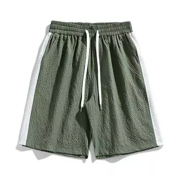 Мужские летние повседневные шорты большого размера. Мужские свободные шорты с прямыми штанинами. Спортивные капри. XXL