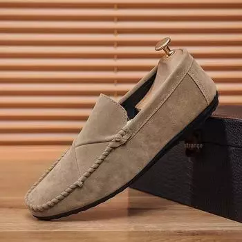 Мужские летние повседневные спортивные туфли без застежек - модные низкие кроссовки для вождения 44