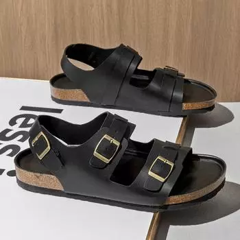 Мужские летние сандалии, дышащая уличная противоскользящая пляжная обувь, праздничные сандалии для отдыха, удобные повседневные мужские тапочки в стиле ретро